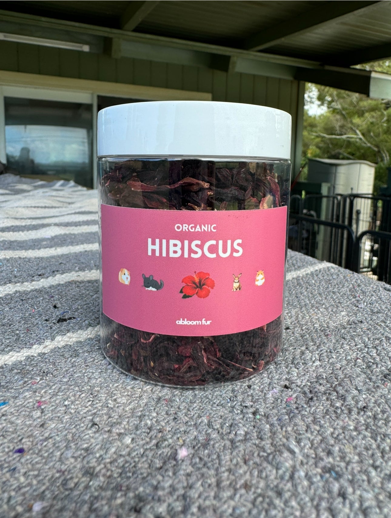 Hibiscus Flowers- small pet treat